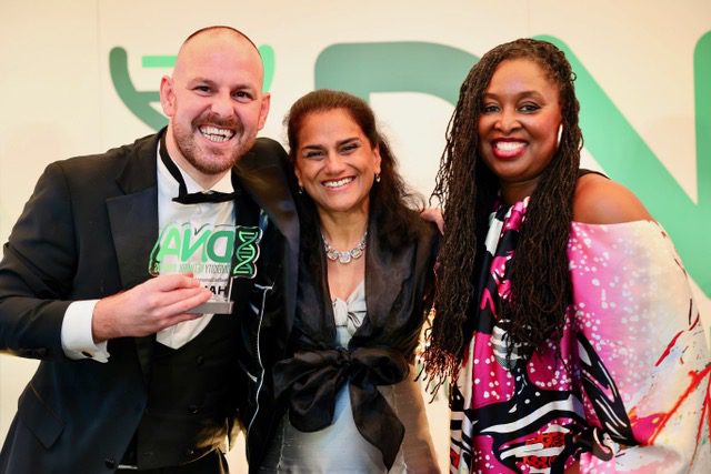 David McBeth, Tab Ahmad OBE and Dawn Butler MP David McBeth, Tab Ahmad OBE and Dawn Butler MP
